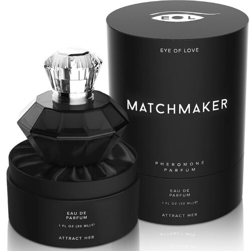 EYE OF LOVE - MATCHMAKER BLACK DIAMOND PERFUME FEROMONAS PARA ÉL 30ML