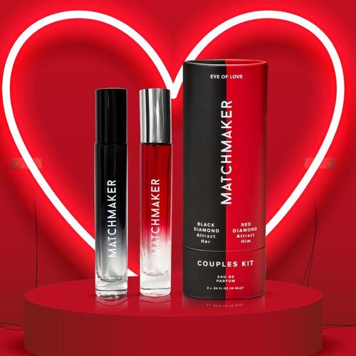 EYE OF LOVE - MATCHMAKER 2PC FEROMONAS SET COUPLES KIT PARA ÉL Y ELLA 20ML