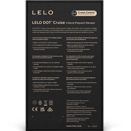 LELO DOT CRUISE ESTIMULADOR DE CLÍTORIS VERDE PISTACHO