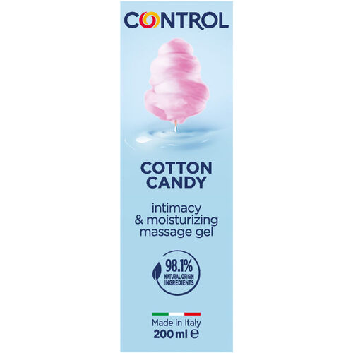 CONTROL MASAJE GEL 3 EN 1 ALGODN DE AZCAR 200 ML