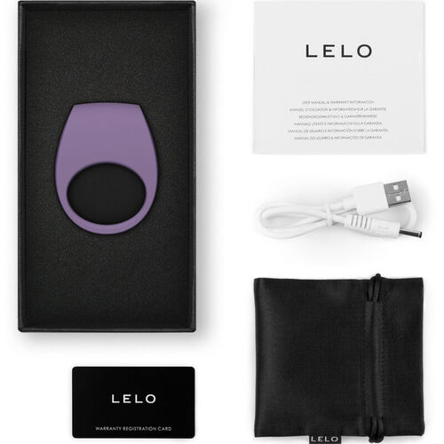 LELO - TOR 3 ANILLO VIBRADOR VIOLETA