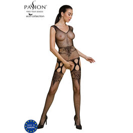 PASSION - ECO COLLECTION BODYSTOCKING ECO BS014 CZARNY