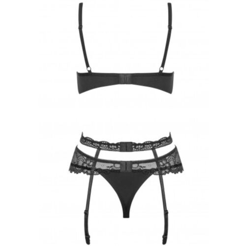 OBSESSIVE - HEARTINE SET TRES PIEZAS S/M